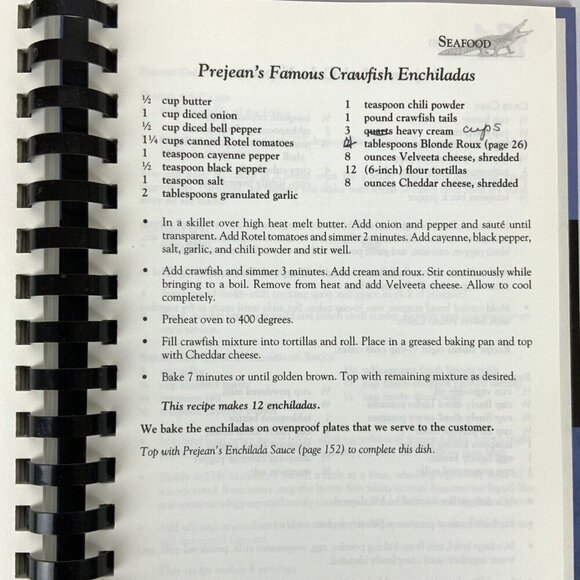 Prejeans Cookbook Simply Cajun Simply Delicious 2004 First Printing Spiral Bound - Picture 9 of 13
